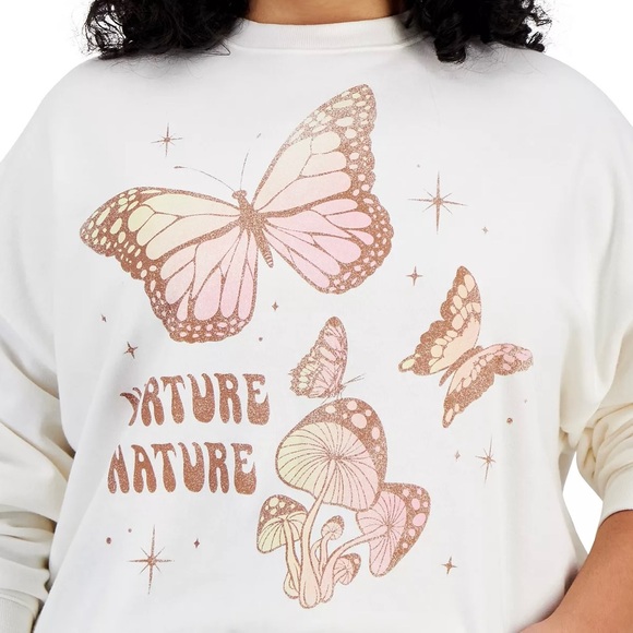 Grayson Threads, The Label Trendy Plus Size Nurture Nature Sweatshirt Size 2X - Picture 2 of 7